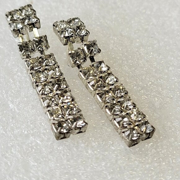 Small Silver Tone Earrings - Picture 1 of 12